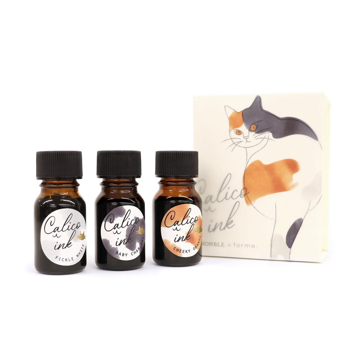 Nonble x forme. Calico Ink Set - Set of 3 (Coming Soon)
