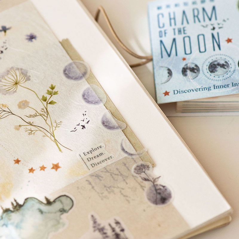 MU Die-cut Washi Book - #3 Charm of the Moon