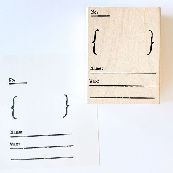 Kodomo No Kao - Planner Stamp Club - Sealing Stamp Record