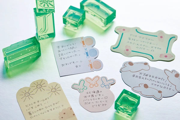 Hitotoki Kori Jirushi Stamp Set - Set of 6 - 3rd Edition (Coming Soon)