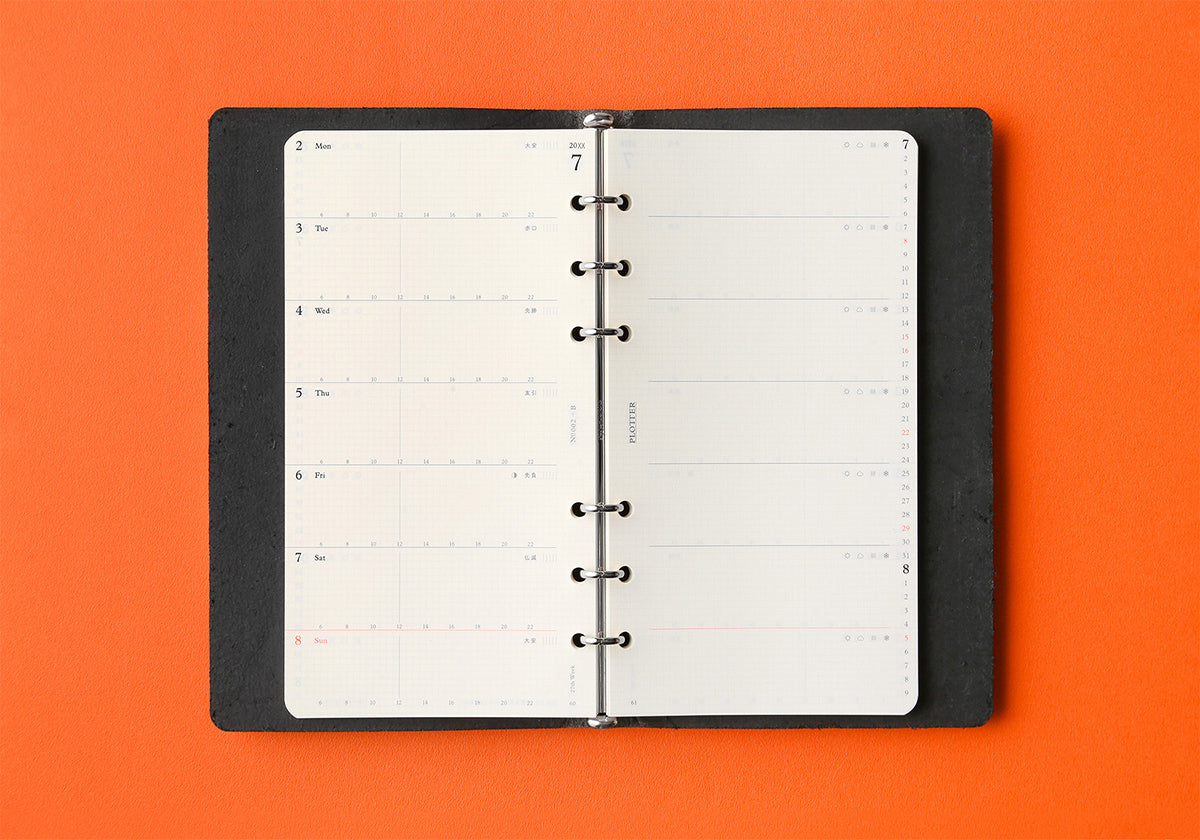 PLOTTER Schedule Refill 2027 - Weekly - Bible Size