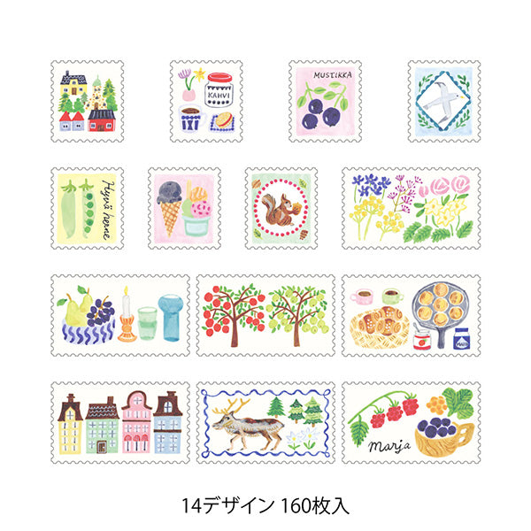 Yuru Log Roll Stickers - Stamp (Coming Soon)
