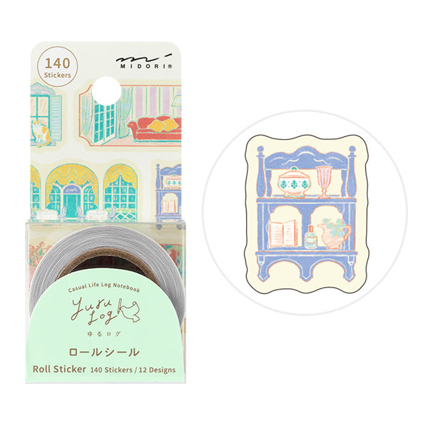 Yuru Log Roll Stickers - Window Scenery (Coming Soon)
