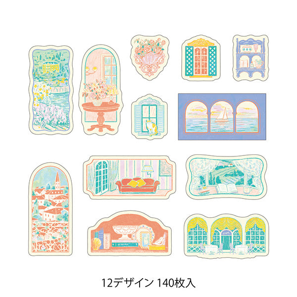 Yuru Log Roll Stickers - Window Scenery (Coming Soon)