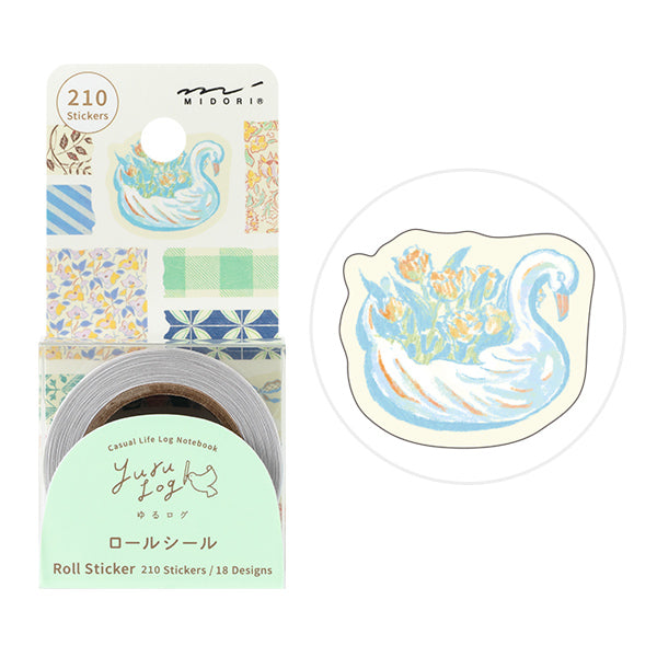 Yuru Log Roll Stickers - Antique (Coming Soon)