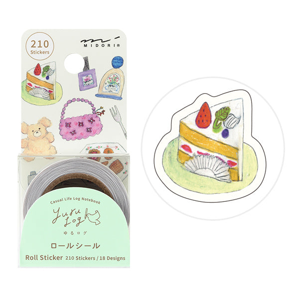 Yuru Log Roll Stickers - Motif (Coming Soon)