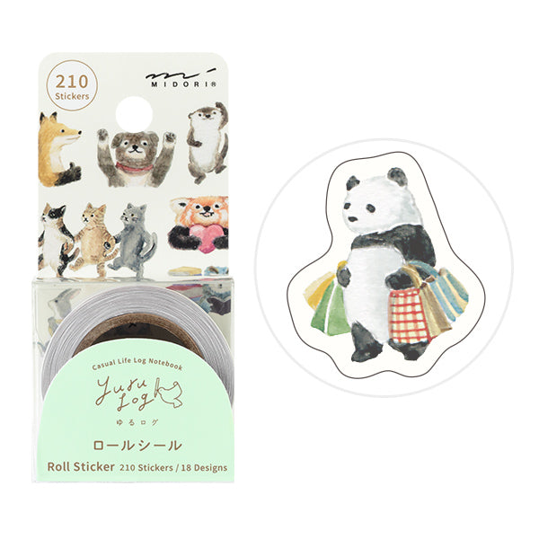 Yuru Log Roll Stickers - Animal Feelings (Coming Soon)