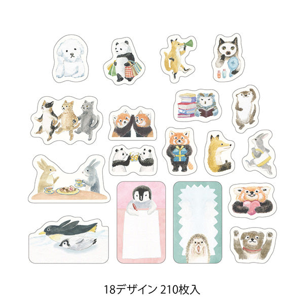 Yuru Log Roll Stickers - Animal Feelings (Coming Soon)