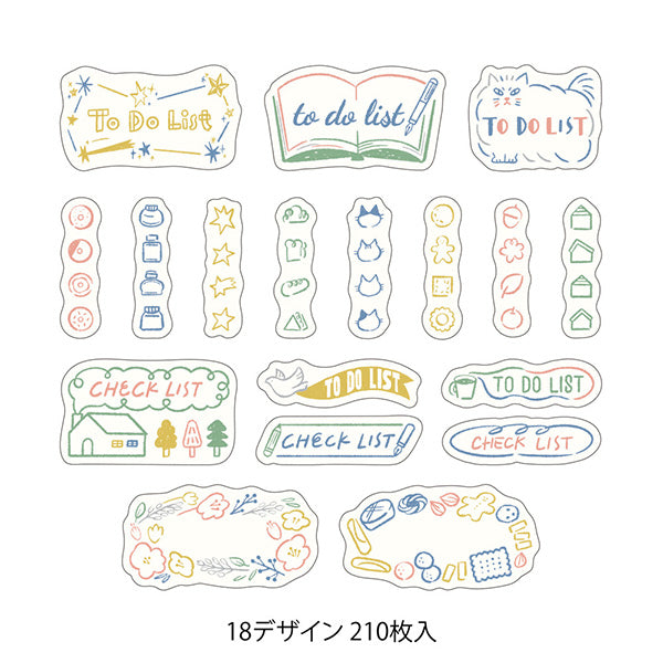 Yuru Log Roll Stickers - List (Coming Soon)