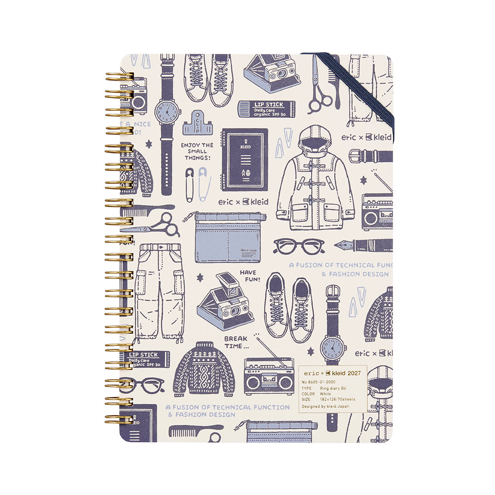 Kleid x eric Ring Diary - 2027 - B6 (Coming Soon)