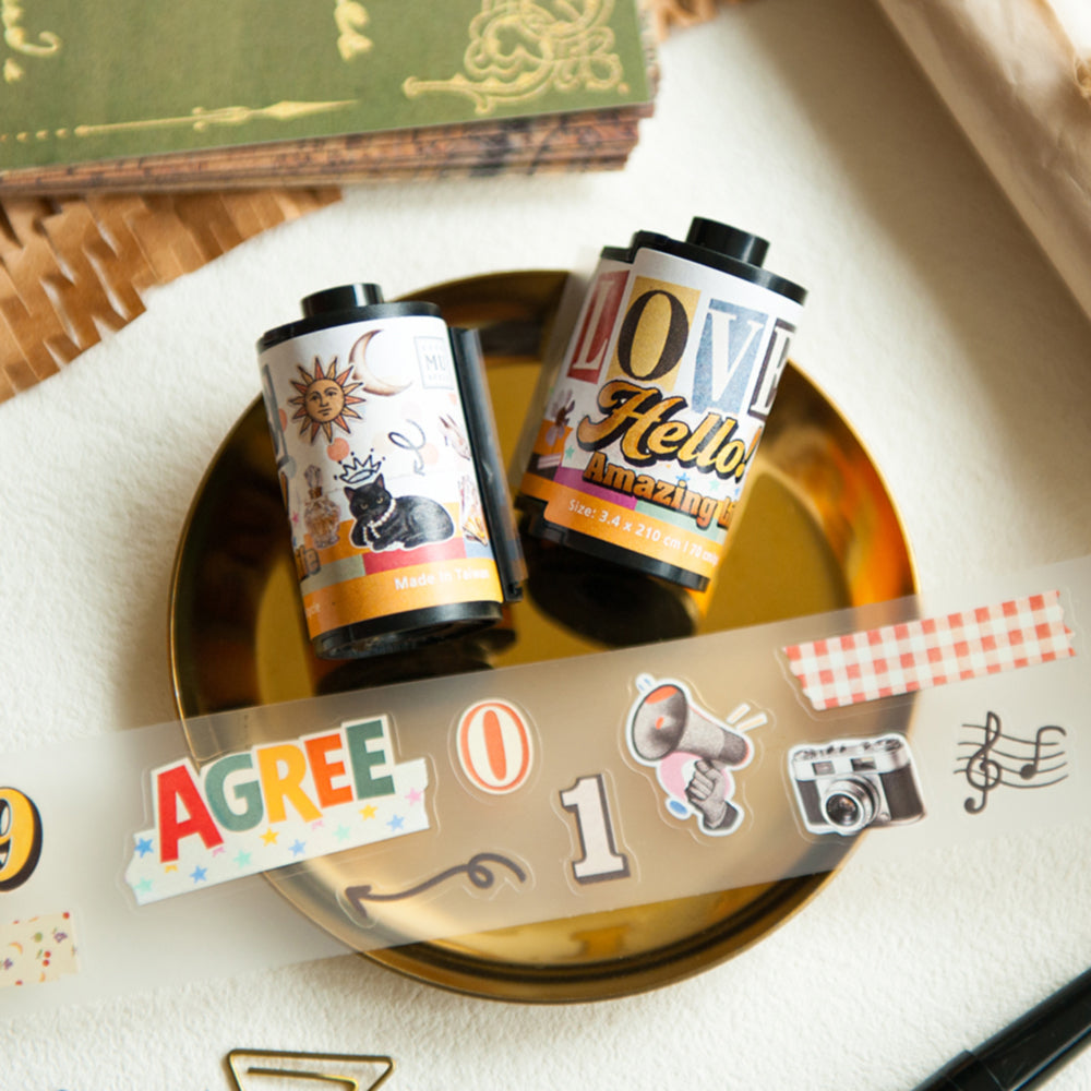 MU Kiss-Cut PET Roll Tape - #8