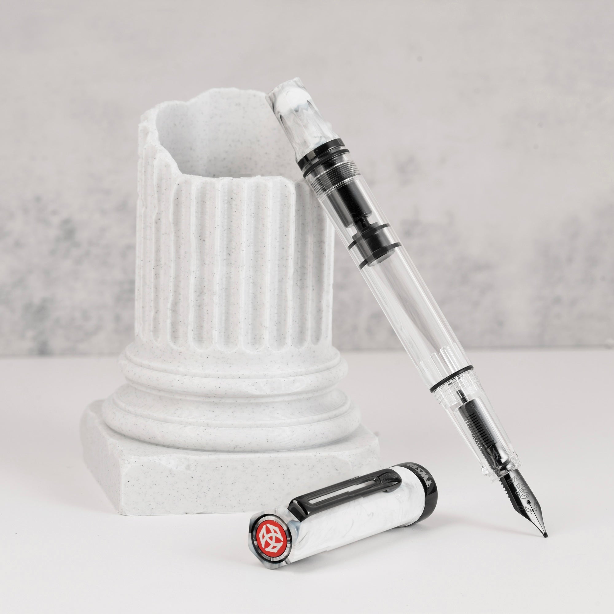 TWSBI ECO Fountain Pen - Carrara Onyx Trim