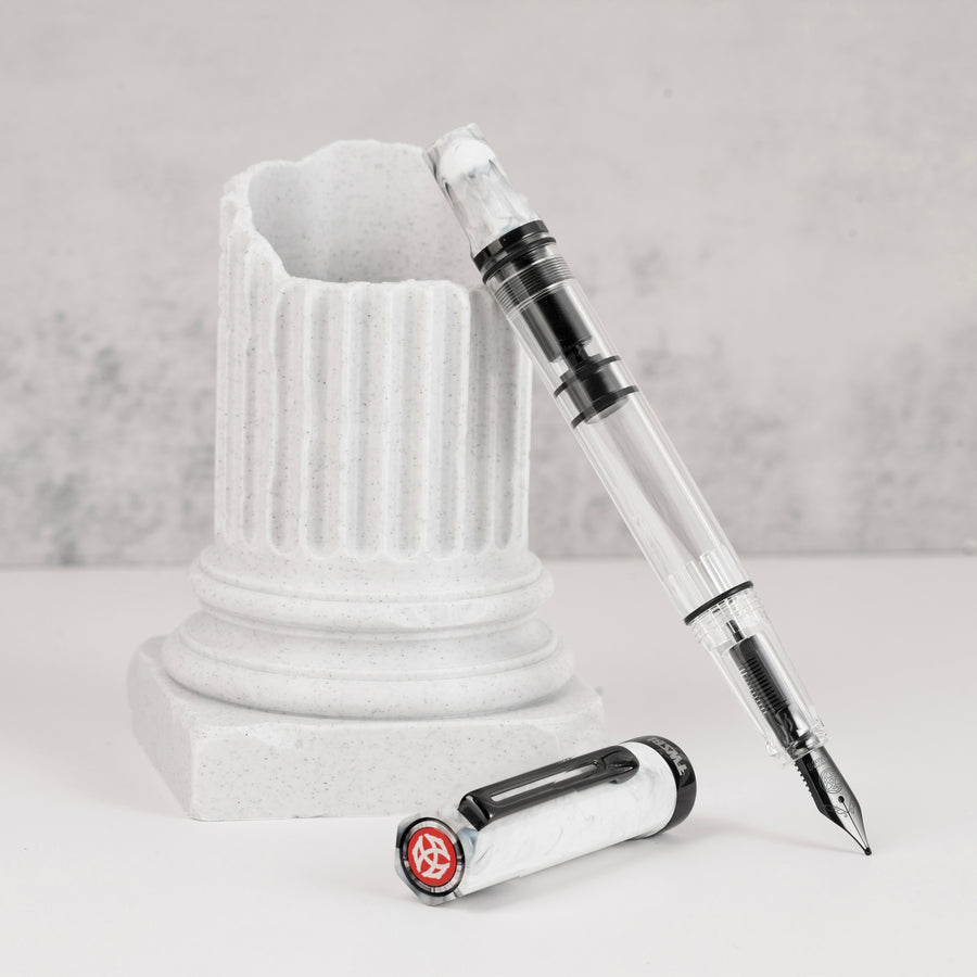TWSBI ECO Fountain Pen - Carrara Onyx Trim