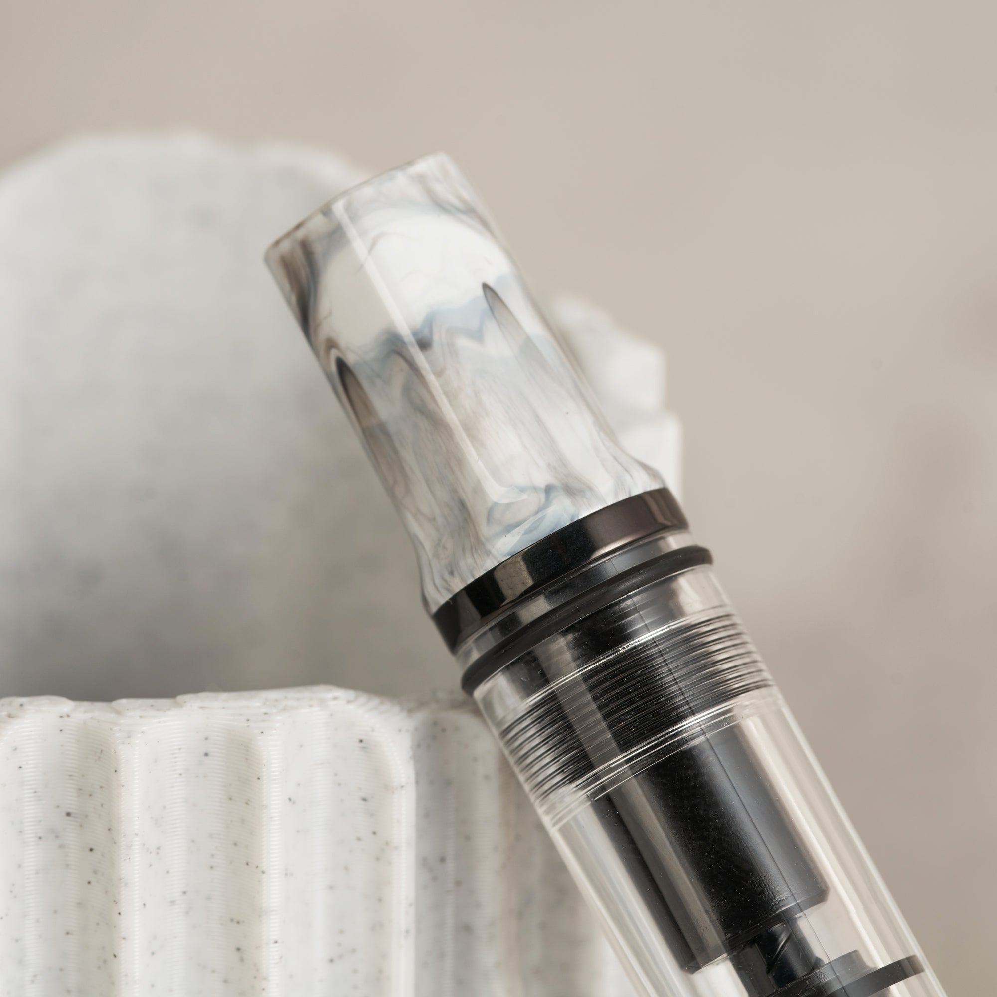 TWSBI ECO Fountain Pen - Carrara Onyx Trim