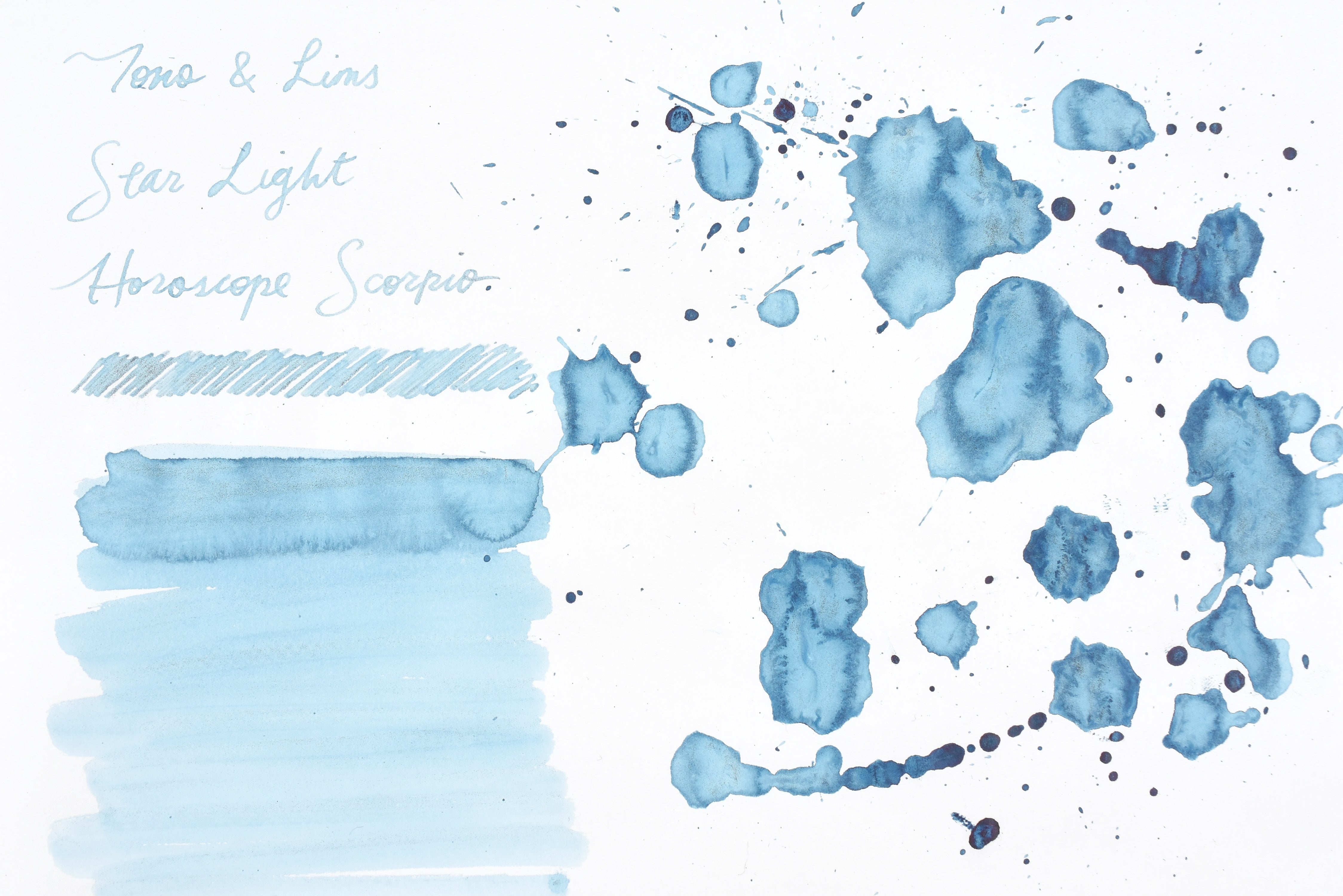 Tono & Lims Ink Bottle - Star Light - Horoscope Scorpio - 30ml