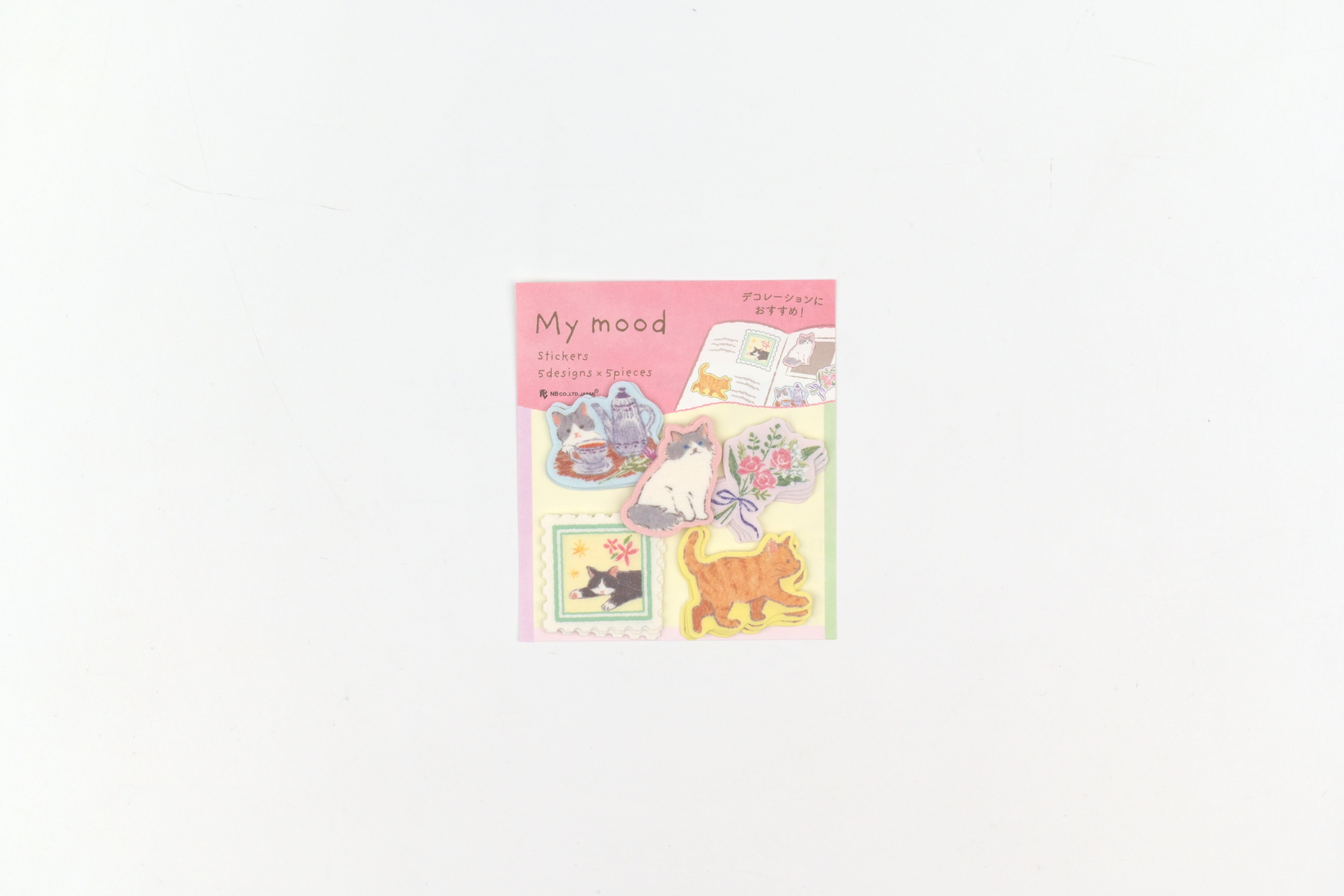 NB Flake Stickers - My Mood - Pink