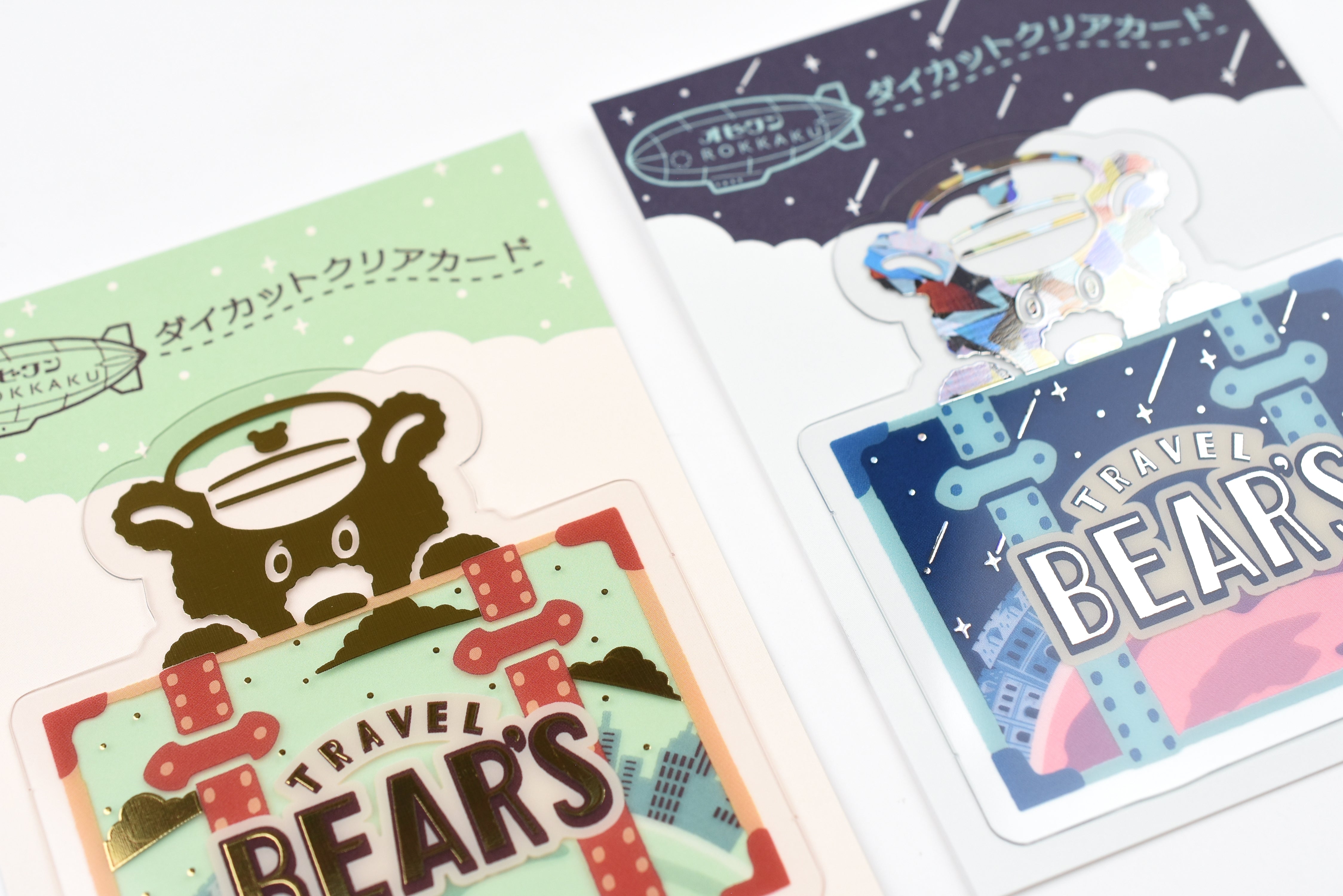 ROKKAKU x Ob1 Die-cut Clear Card - Tours