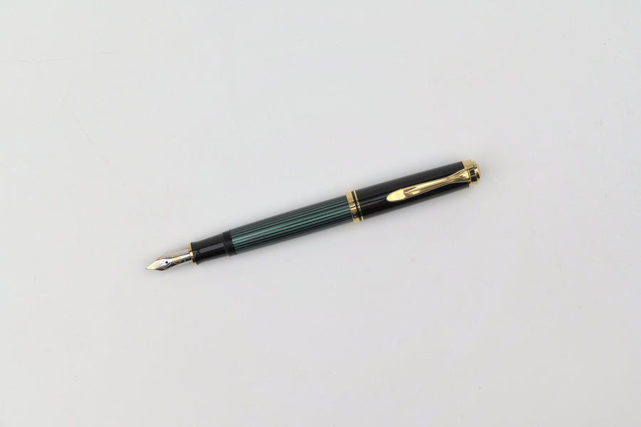 Pelikan M400 Fountain Pen - Souverän - Black-Green