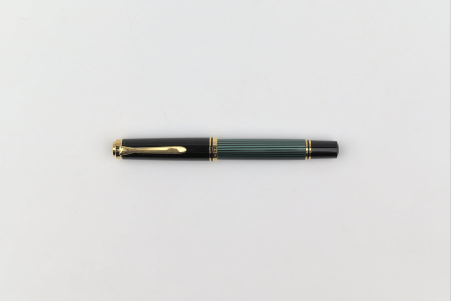 Pelikan M600 Fountain Pen - Souverän - Black-Green