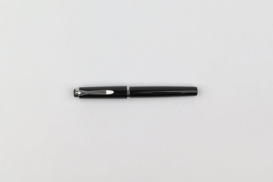 Pelikan P205 Fountain Pen - Classic - Black Silver