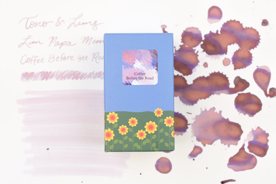 Tono & Lims Ink Bottle - Lim Papa Memorial - Coffee Before the Road - 30ml