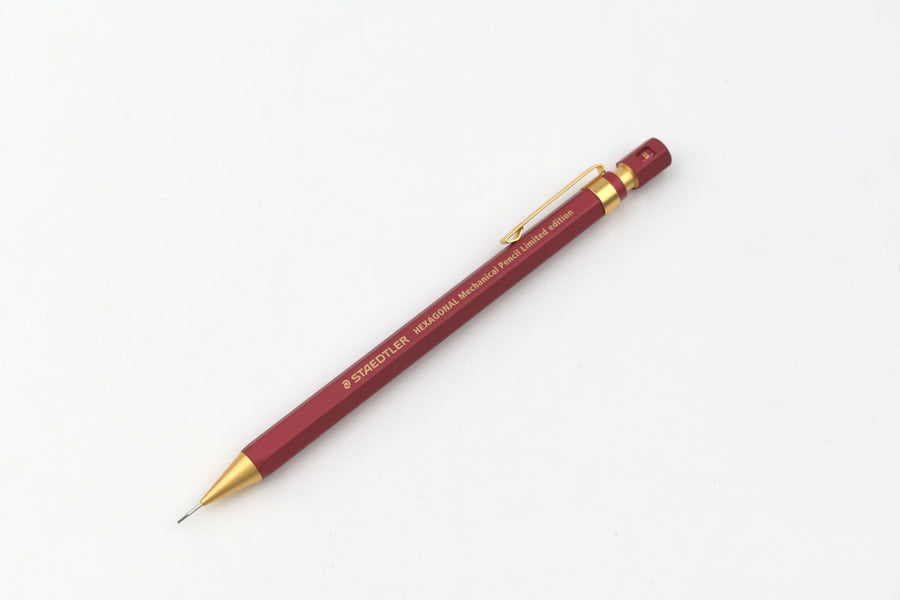 Staedtler Hexagonal Mechanical Pencil - Antique Red - Limited Edition Version 3