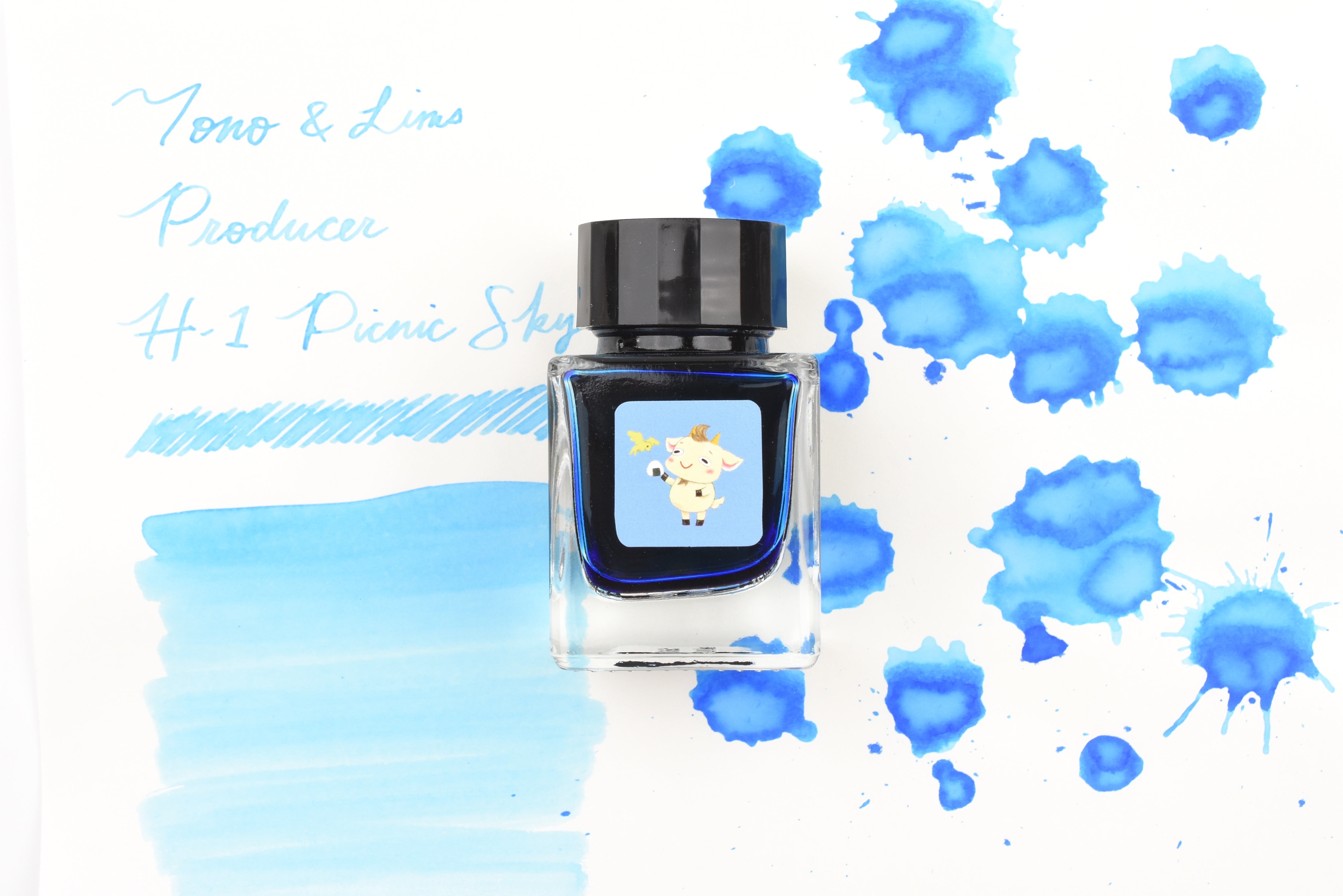 Tono & Lims Ink Bottle - Producer - H-1 Picnic Sky - 30ml