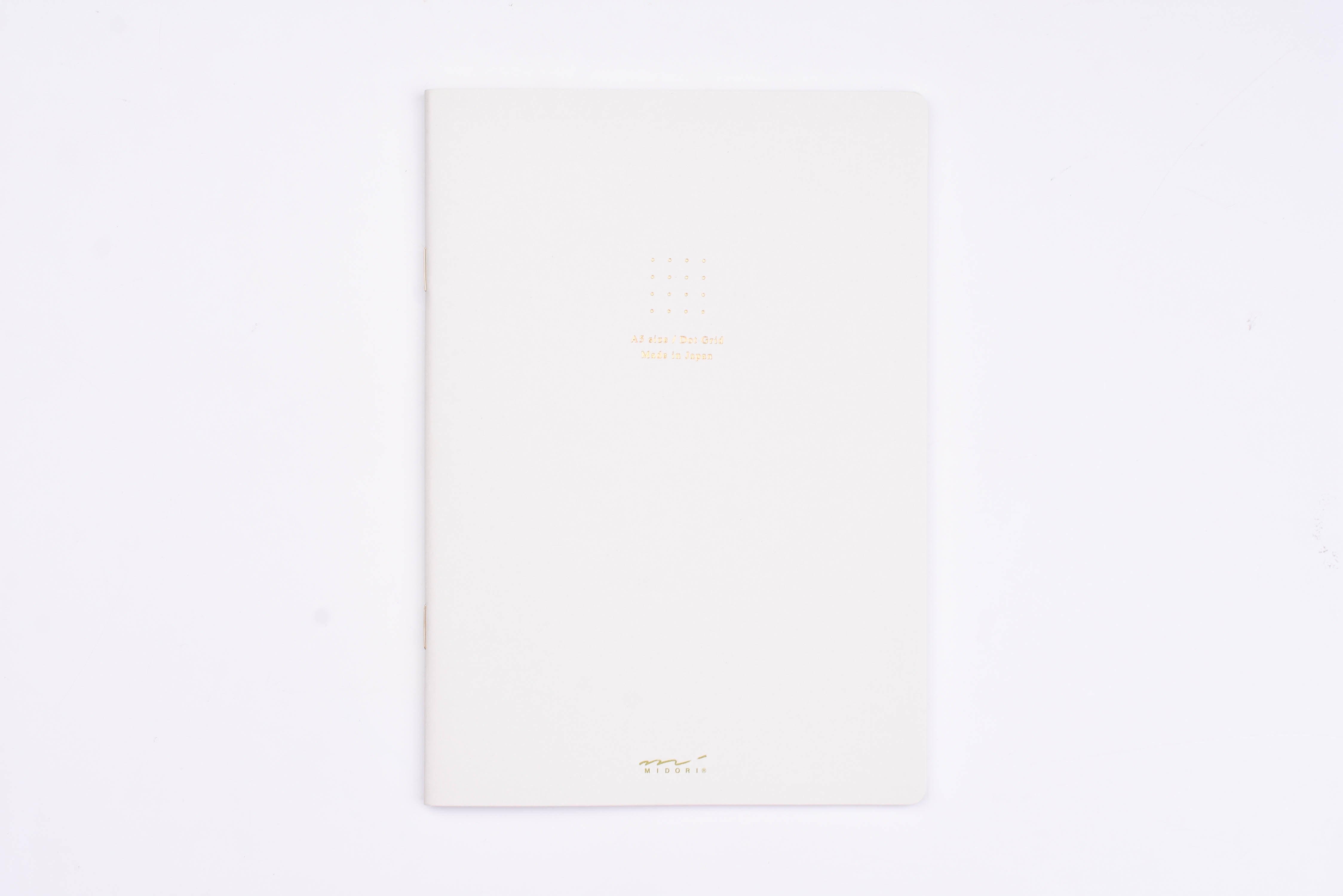 Midori Notebook Soft Color - A5 - Dot Grid - White