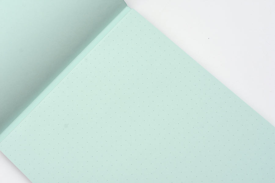 Midori Paper Pad Soft Color - A5 - Dot Grid - Green