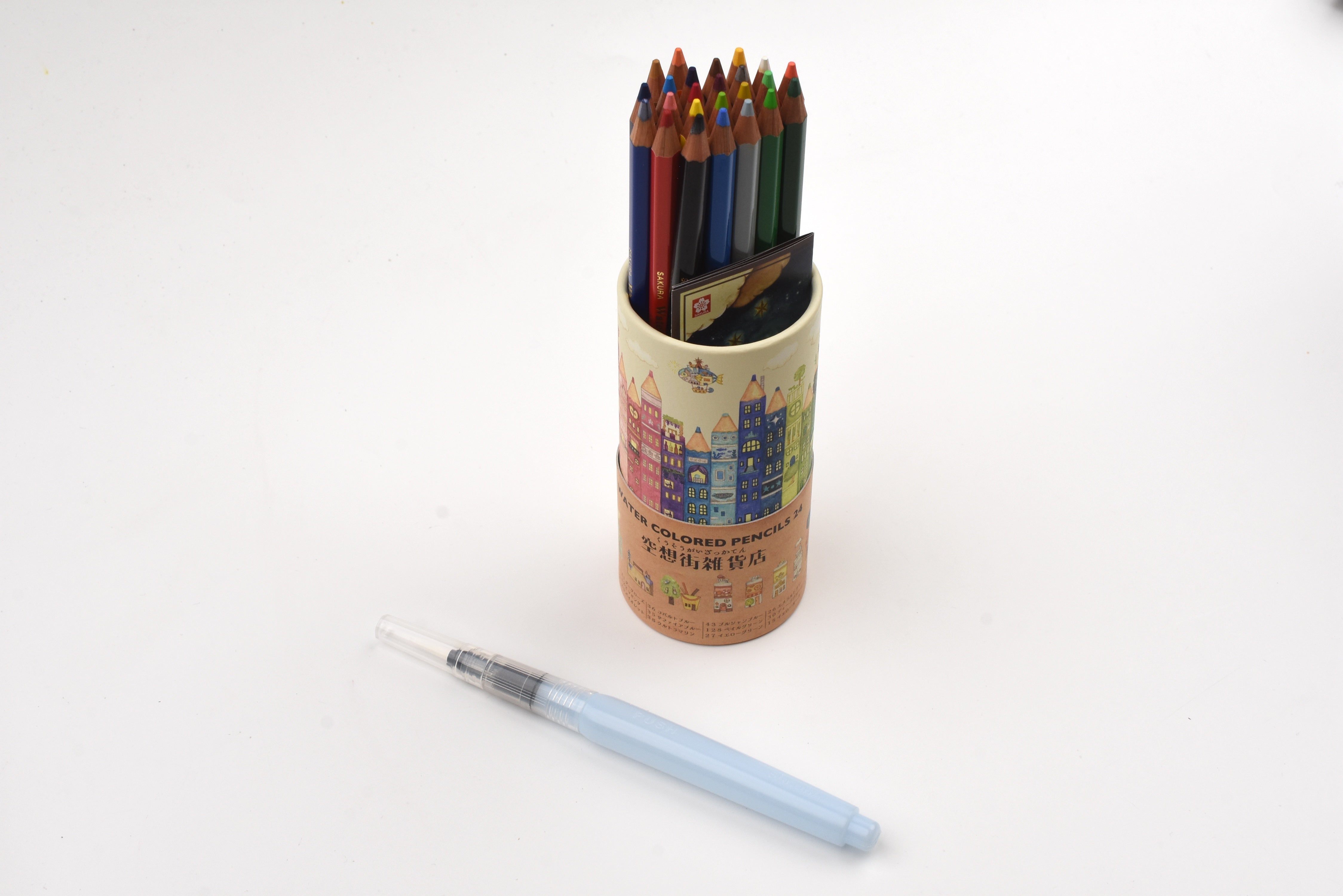 Sakura x Kuusogai Zakkaten Watercolor Pencils - Set of 24