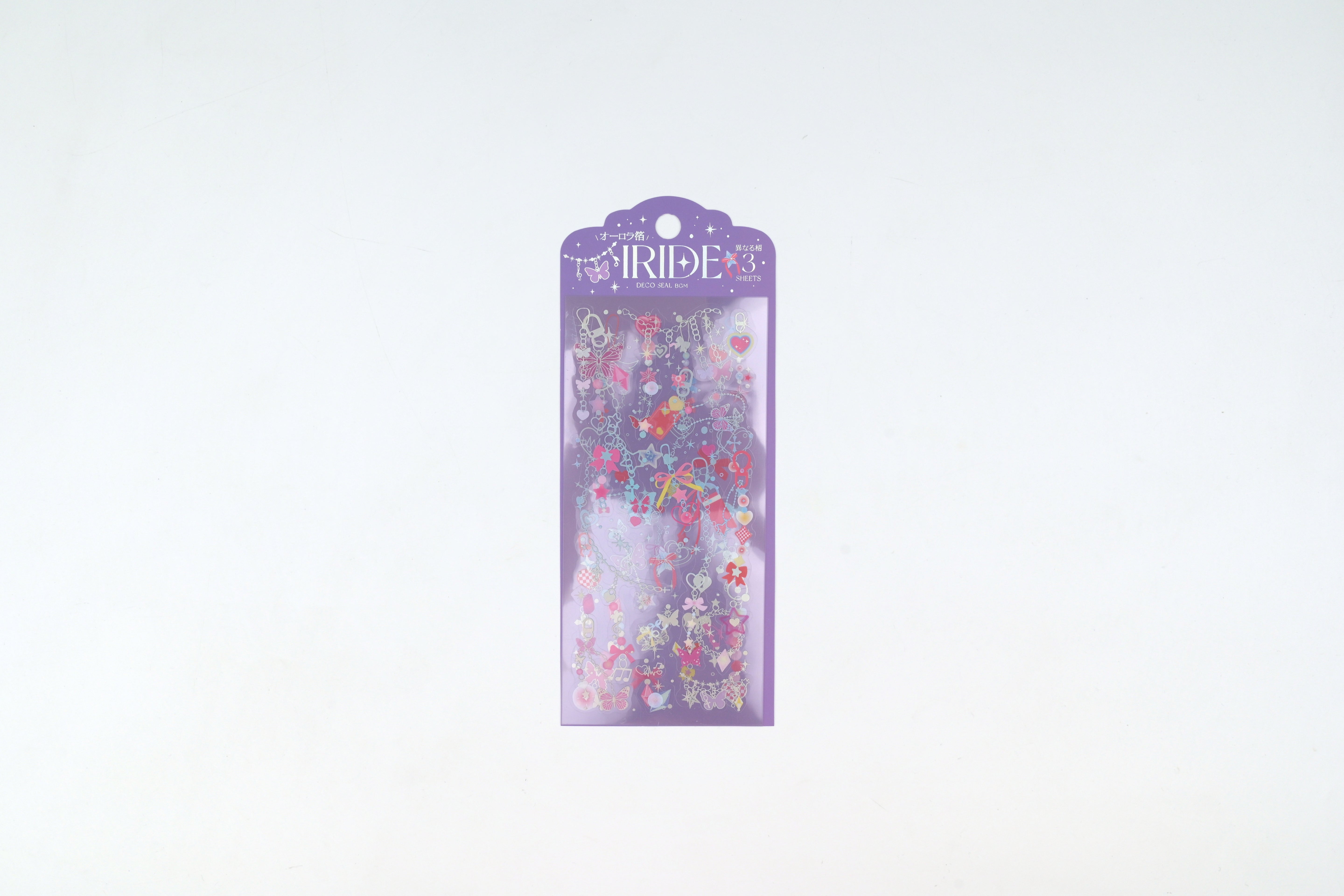 BGM Foil Stamping Iride Sticker Sheets - Sparkling Charms