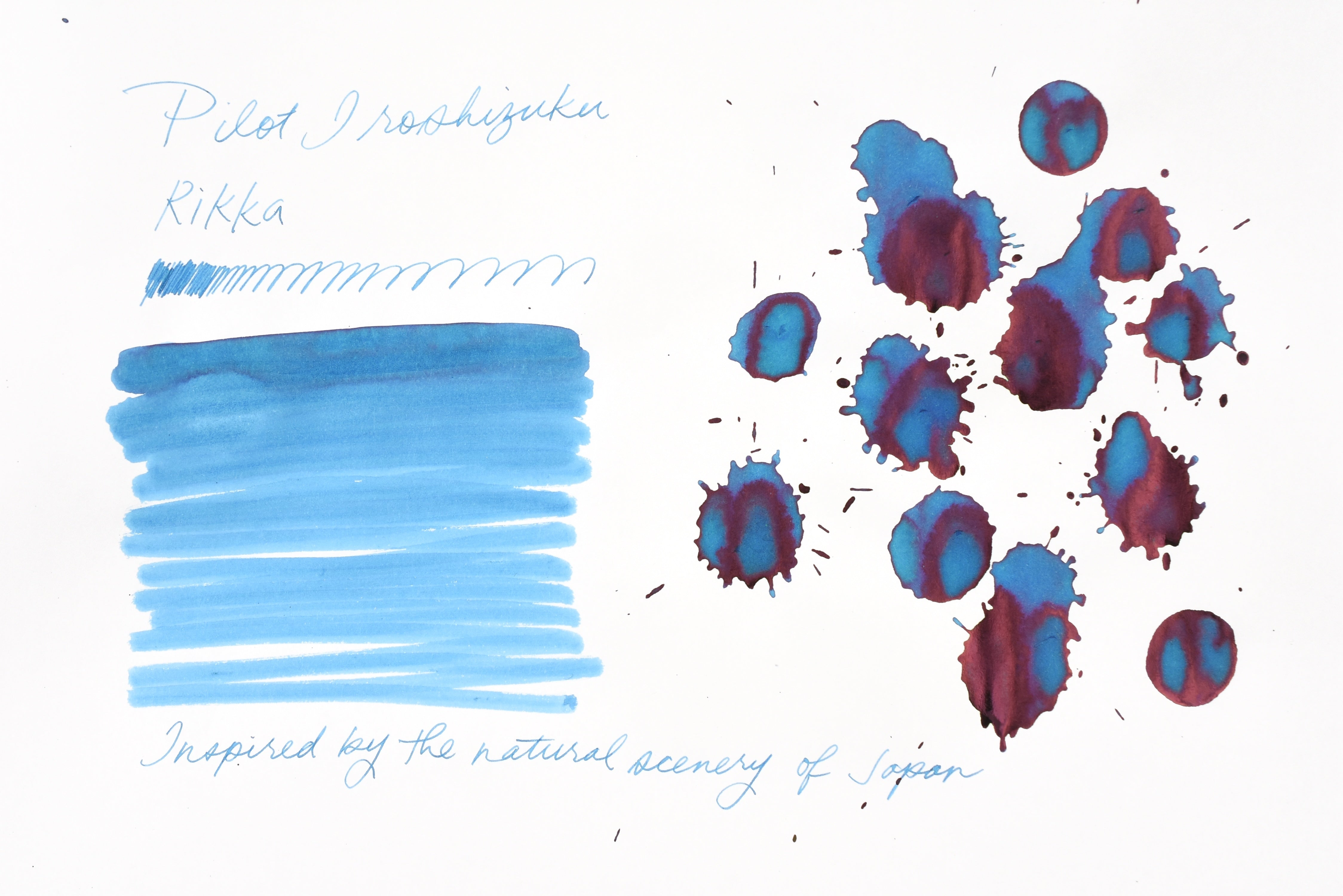 Pilot Iroshizuku Ink - Rikka - 50 mL Bottle Ink