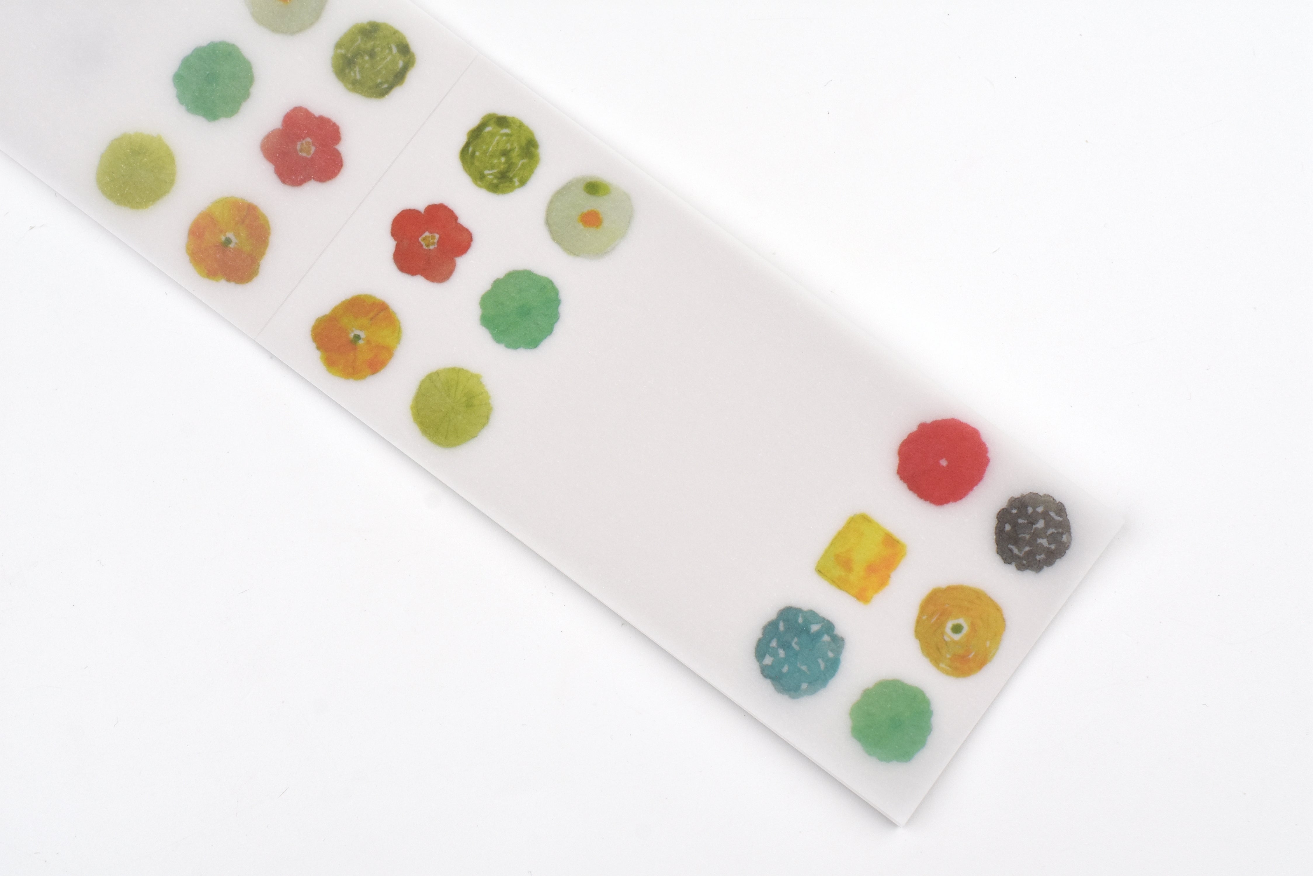 Seitousha Translucent Letter Pad - Confectionery Pattern