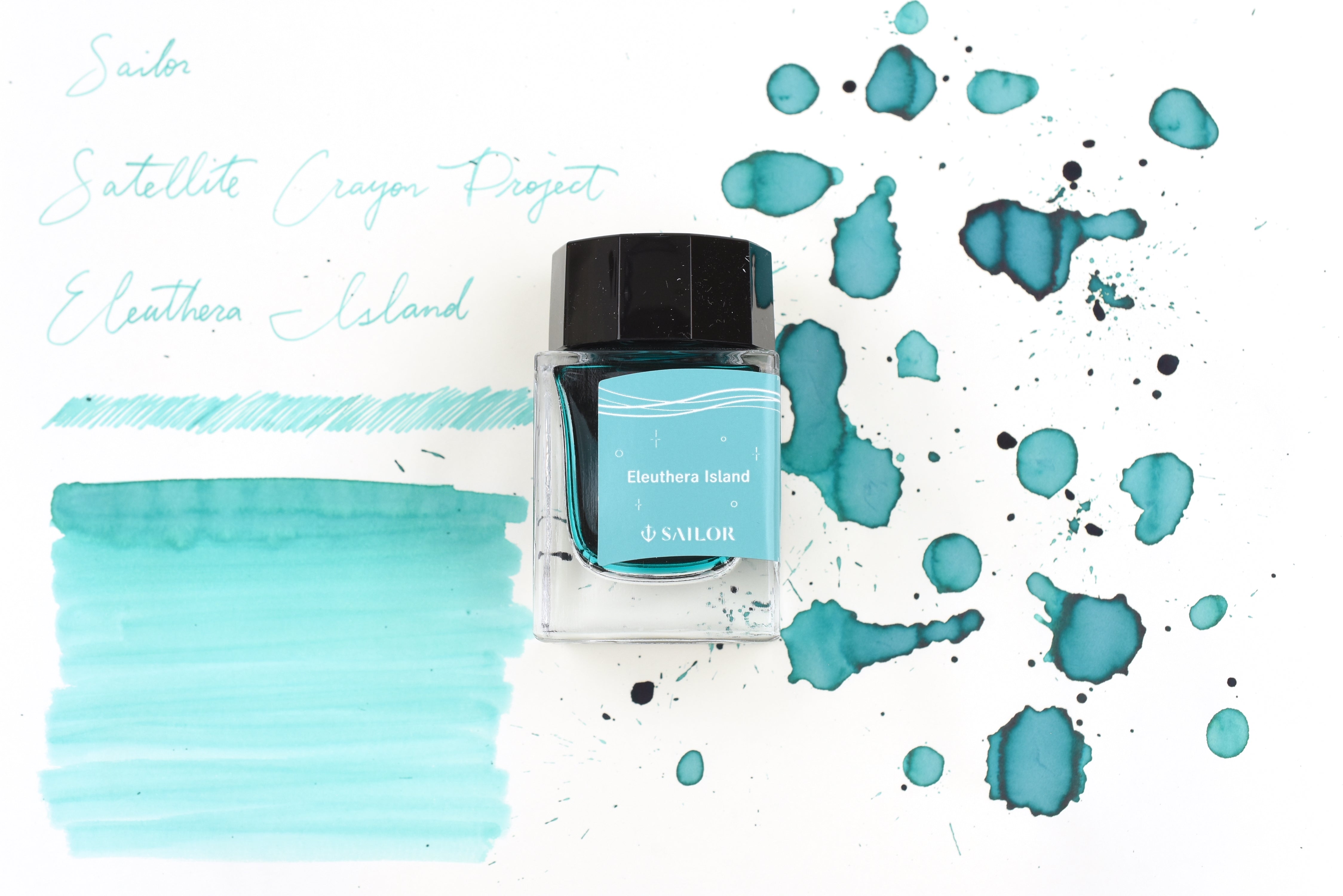 Sailor Satellite Crayon Project Ink Bottle - Eleuthera Island - 20ml