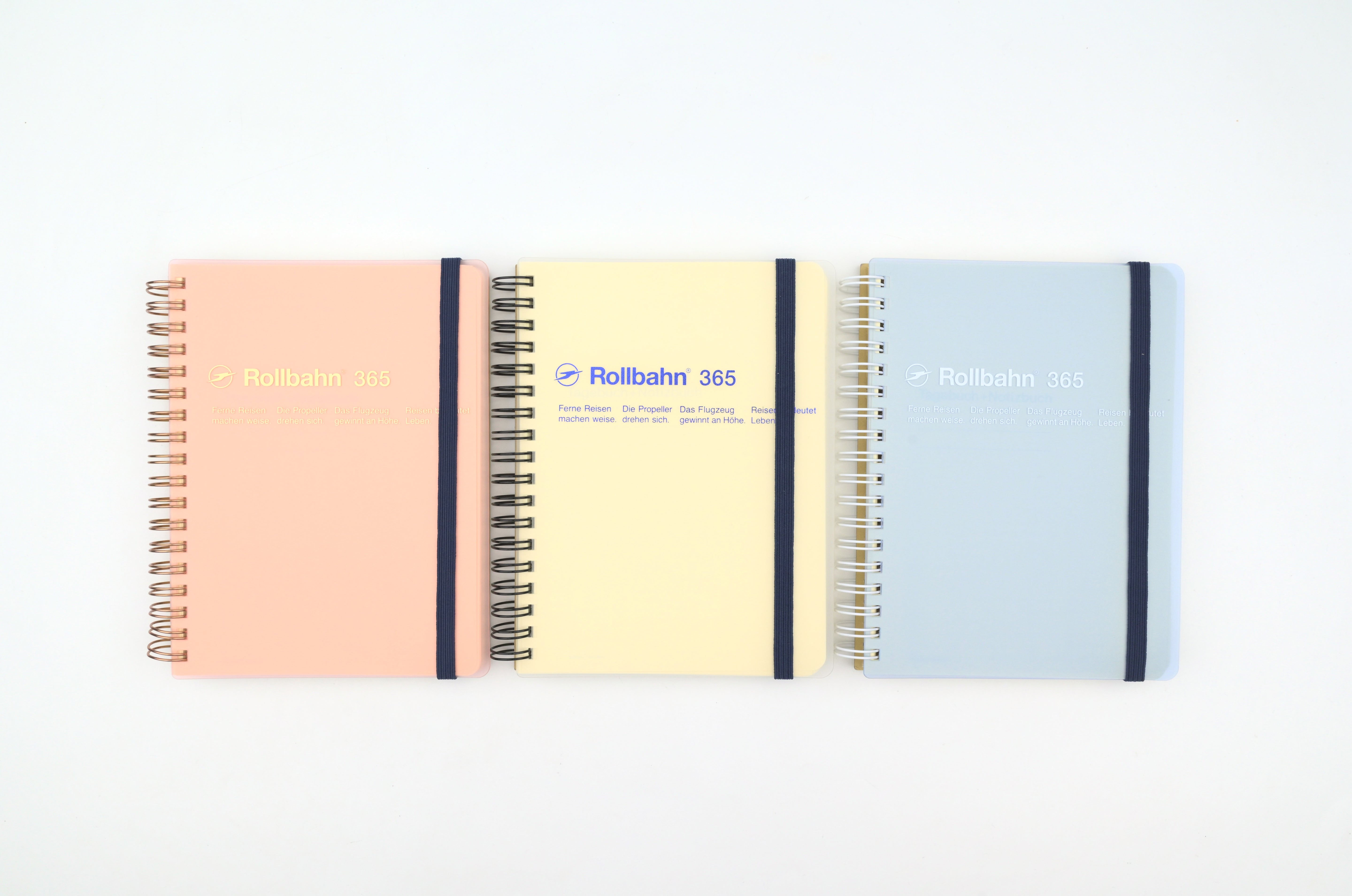 Delfonics Rollbahn Spiral Notebook - Free Diary - Clear