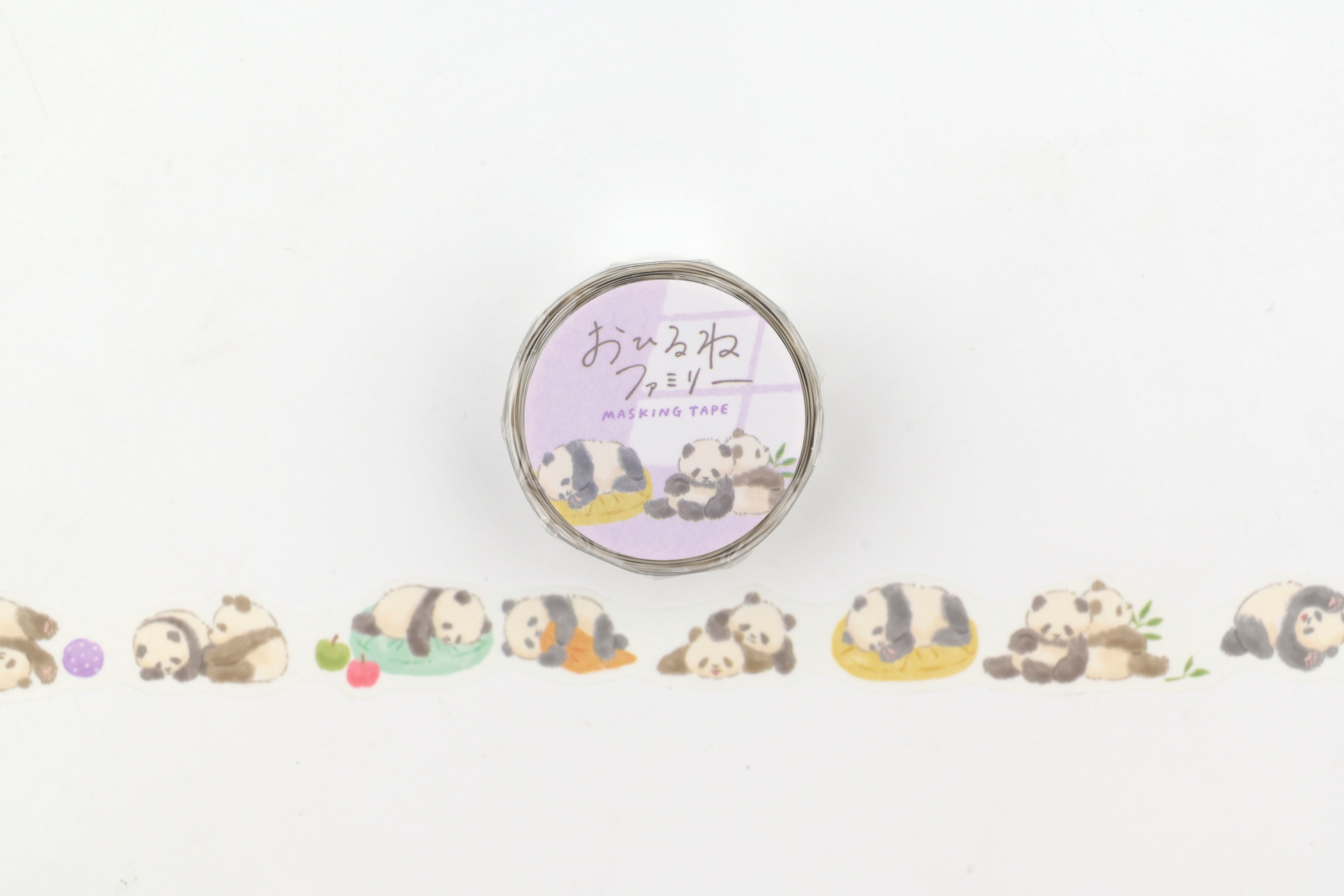 Mind Wave Die-Cut Masking Tape - Naptime Family Series - Sasamura Family