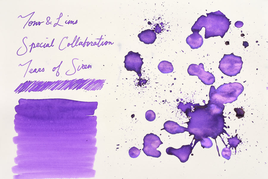 Tono & Lims Ink Bottle - Special Collaboration - Tears of Siren (セイレーンの涙) - 30ml