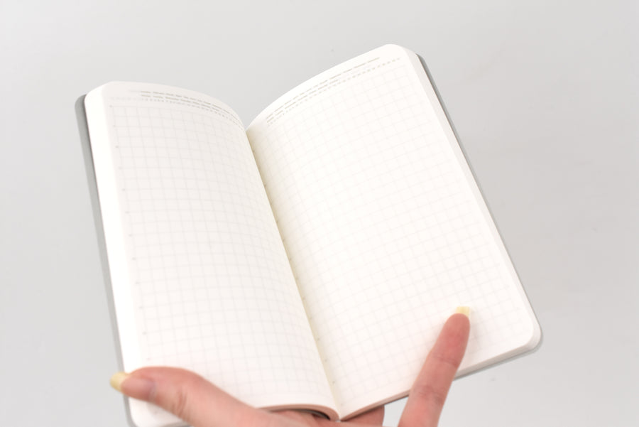 Stalogy Editor's Series 1/2 Year Notebook - A6 Slim - Black