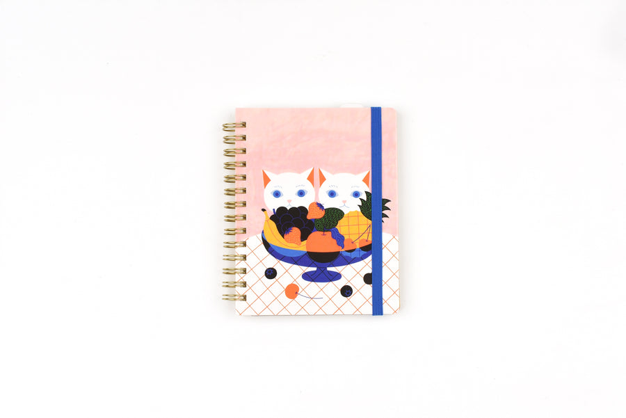 HITOTOKI Ring Notebook - Passport Size - Fruit