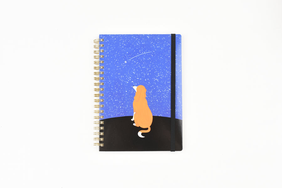 HITOTOKI Ring Notebook - Comic Size - Starry Sky