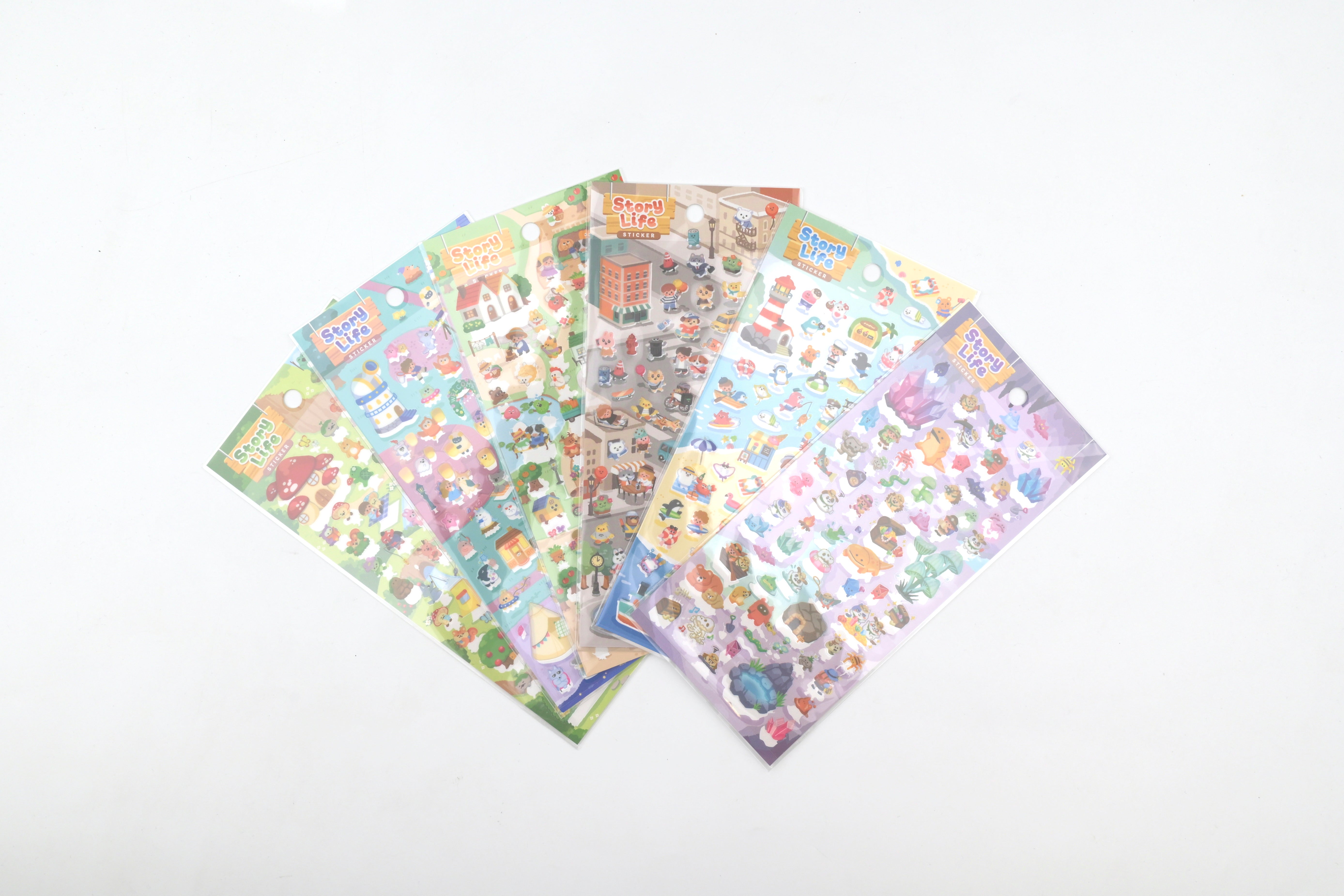Mind Wave Sticker Sheet - Story Life