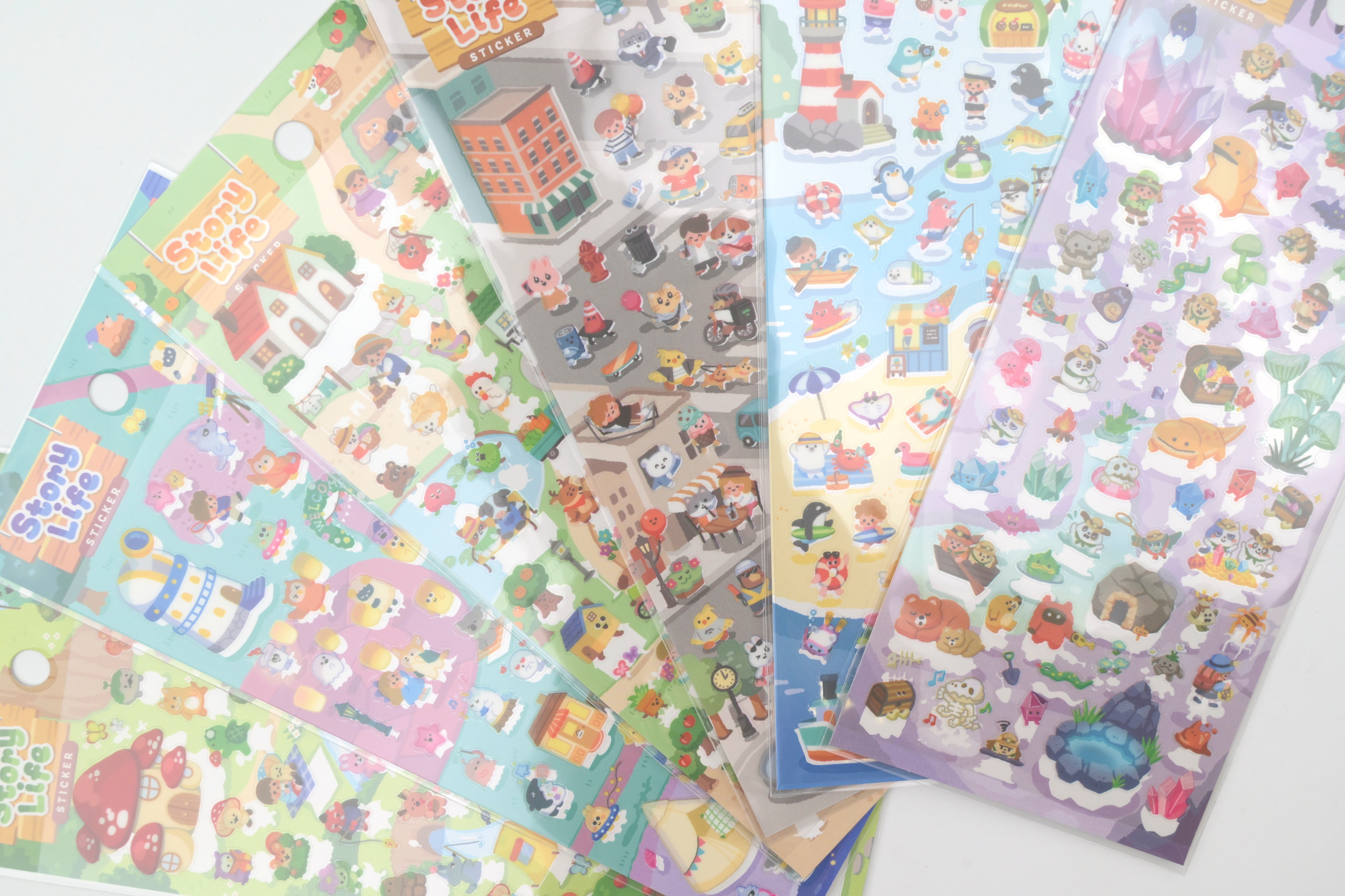 Mind Wave Sticker Sheet - Story Life