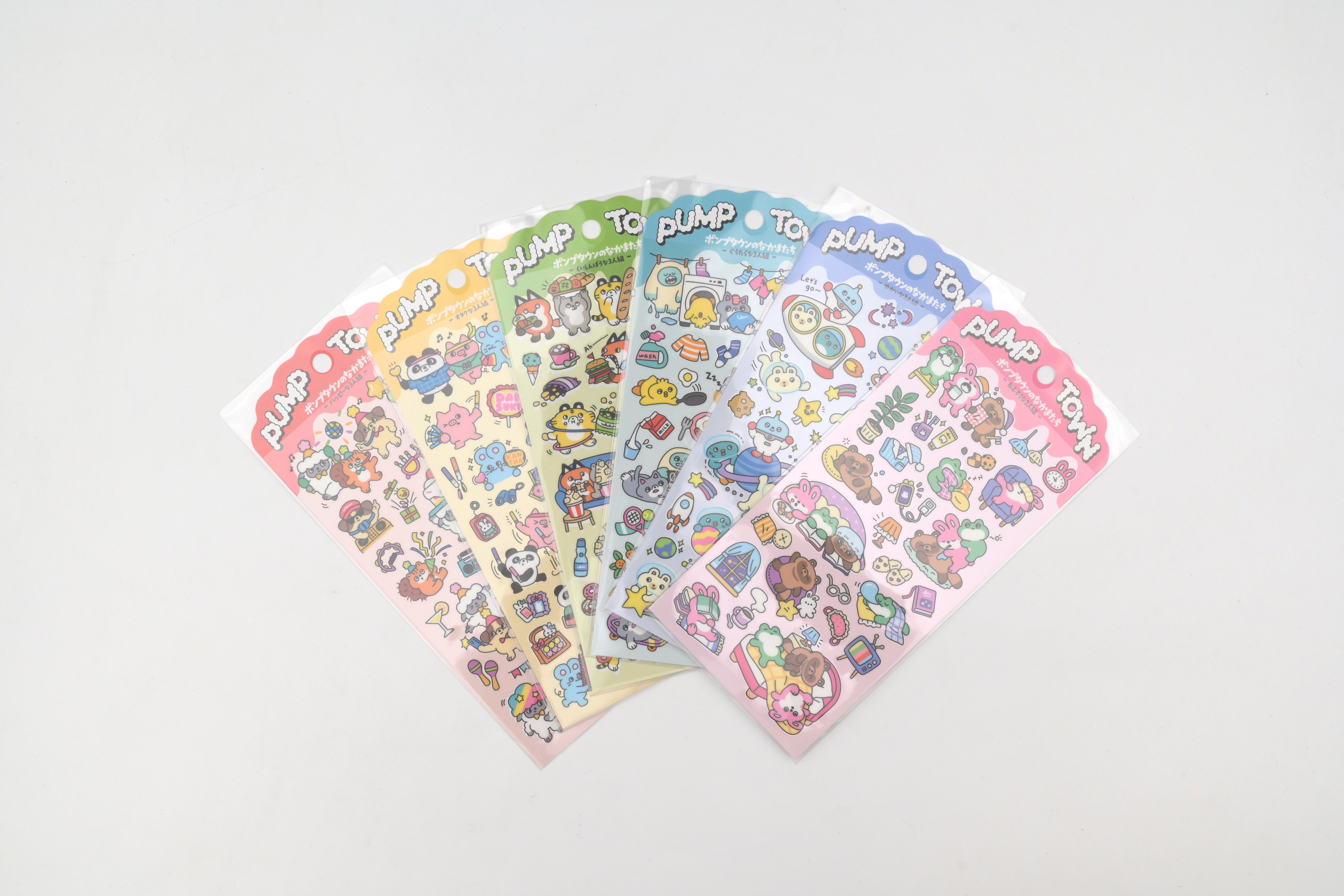 Mind Wave Sticker Sheet - Pump Town