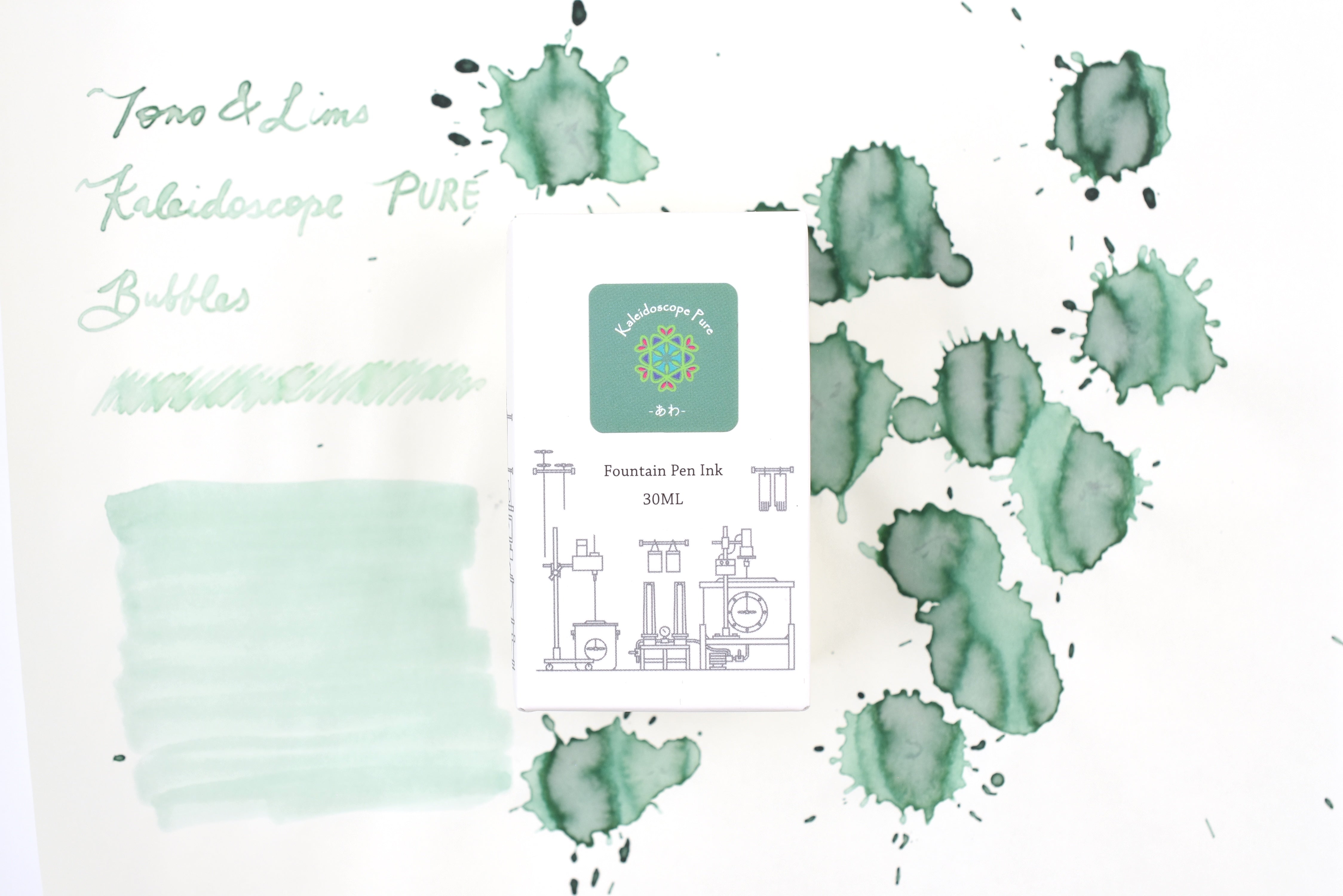 Tono & Lims Ink Bottle - Kaleidoscope Pure - あわ(Bubbles) - 30ml