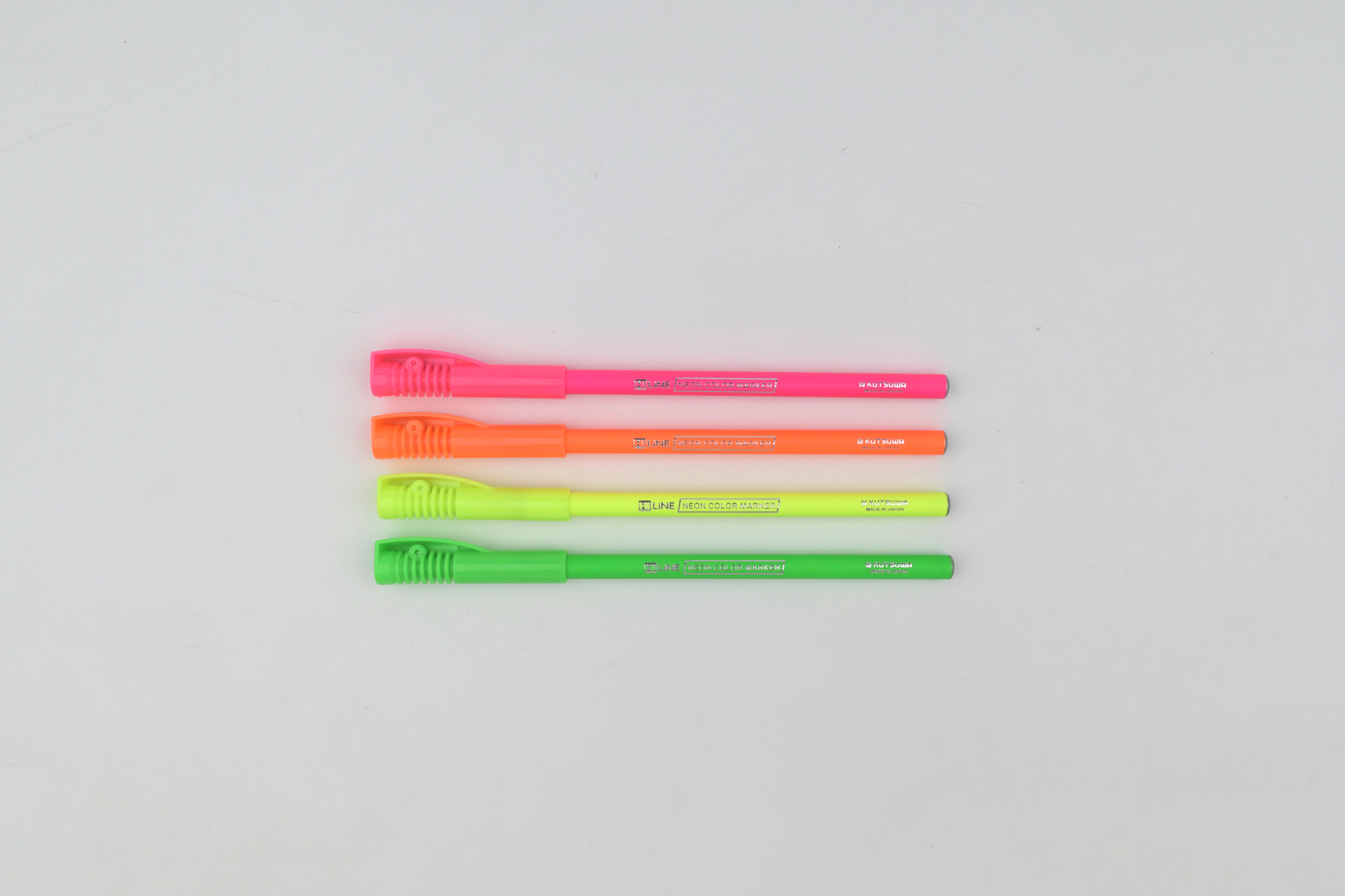 Kutsuwa HiLiNE Neon Color Highlighter Pencil