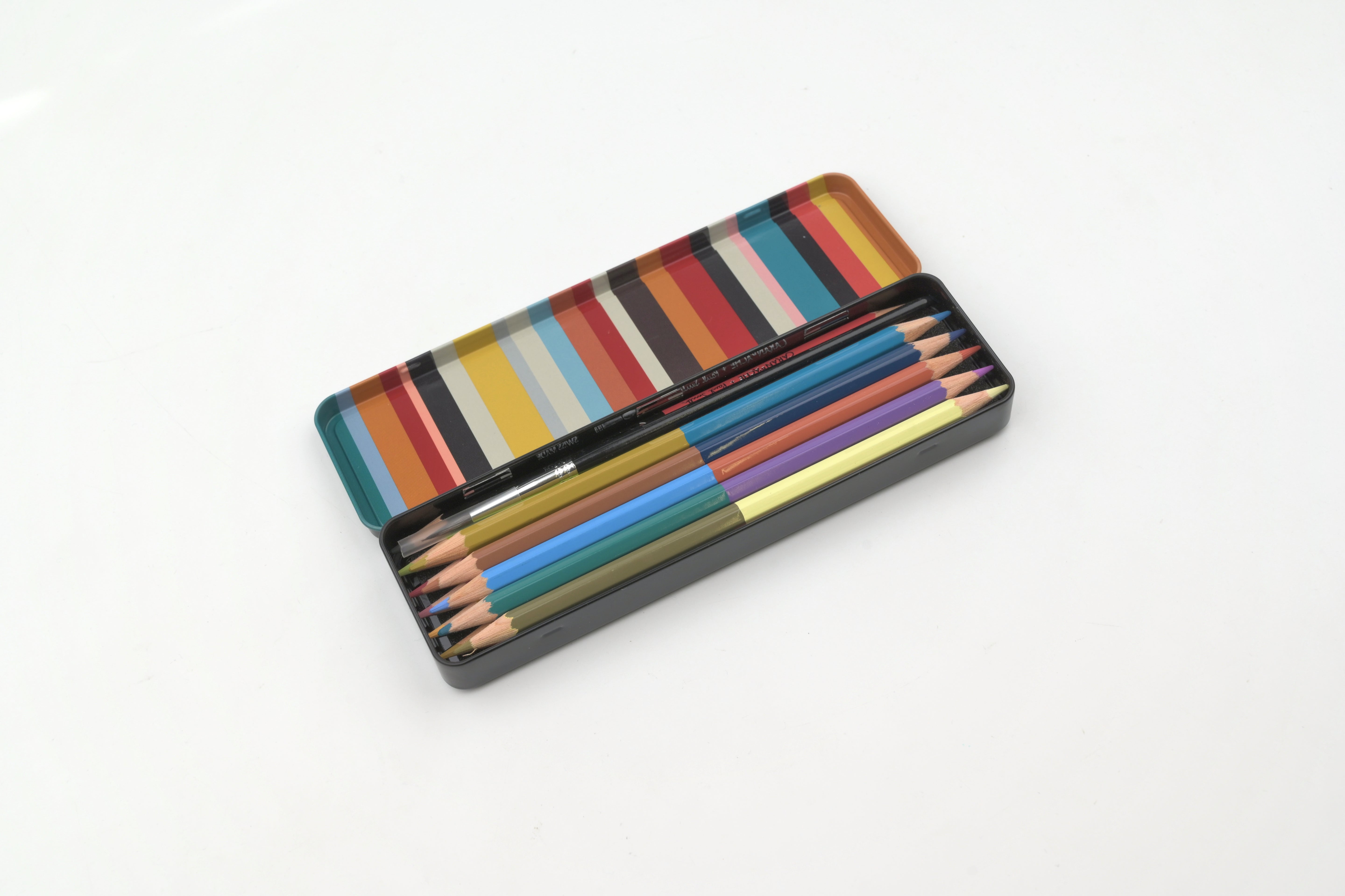 Caran d'Ache x Paul Smith Bicolor Pencil & Brush Set - 5th Edition
