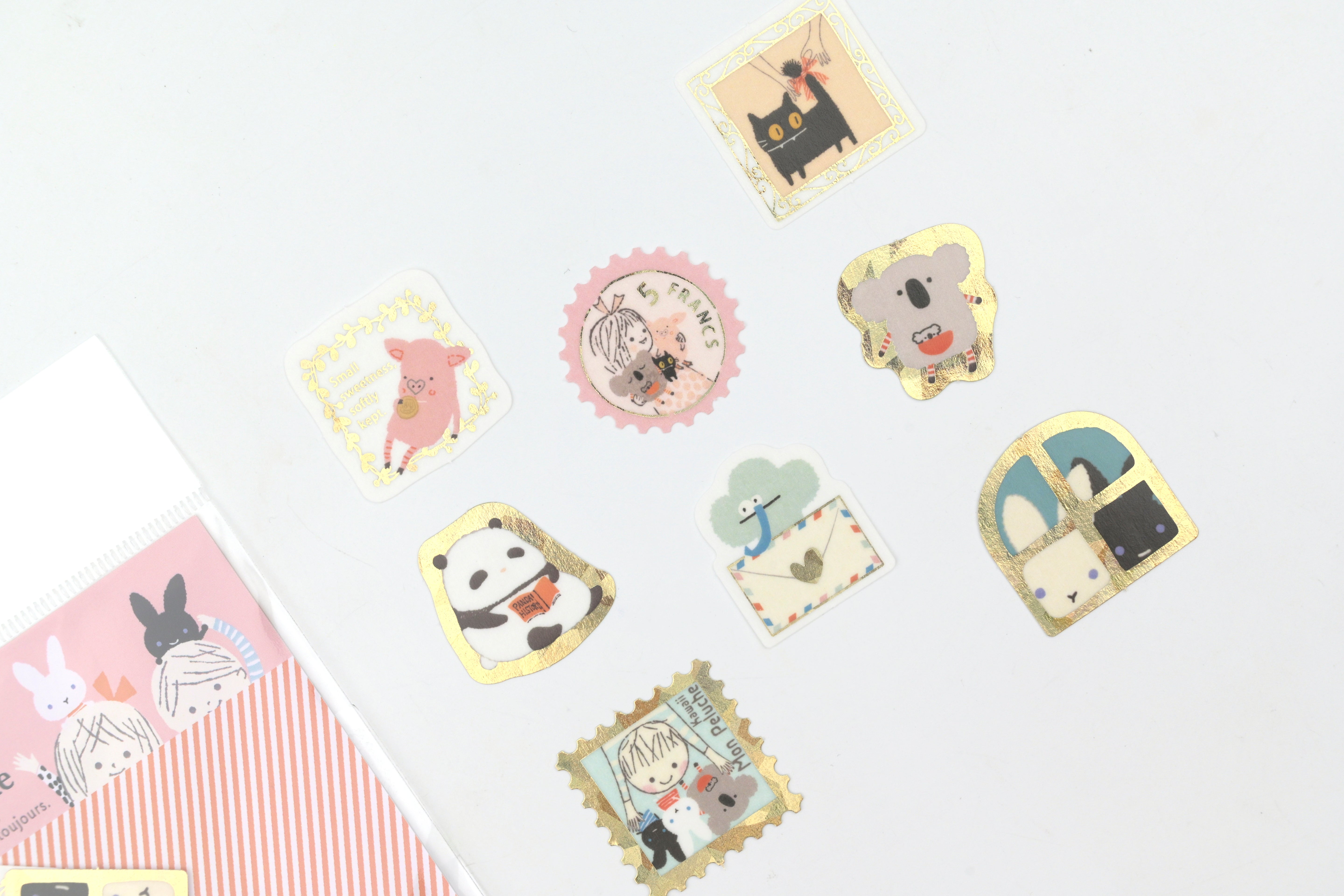 SEAL-DO Gold-Foil Flake Sticker - Kawaii Mon Peluche