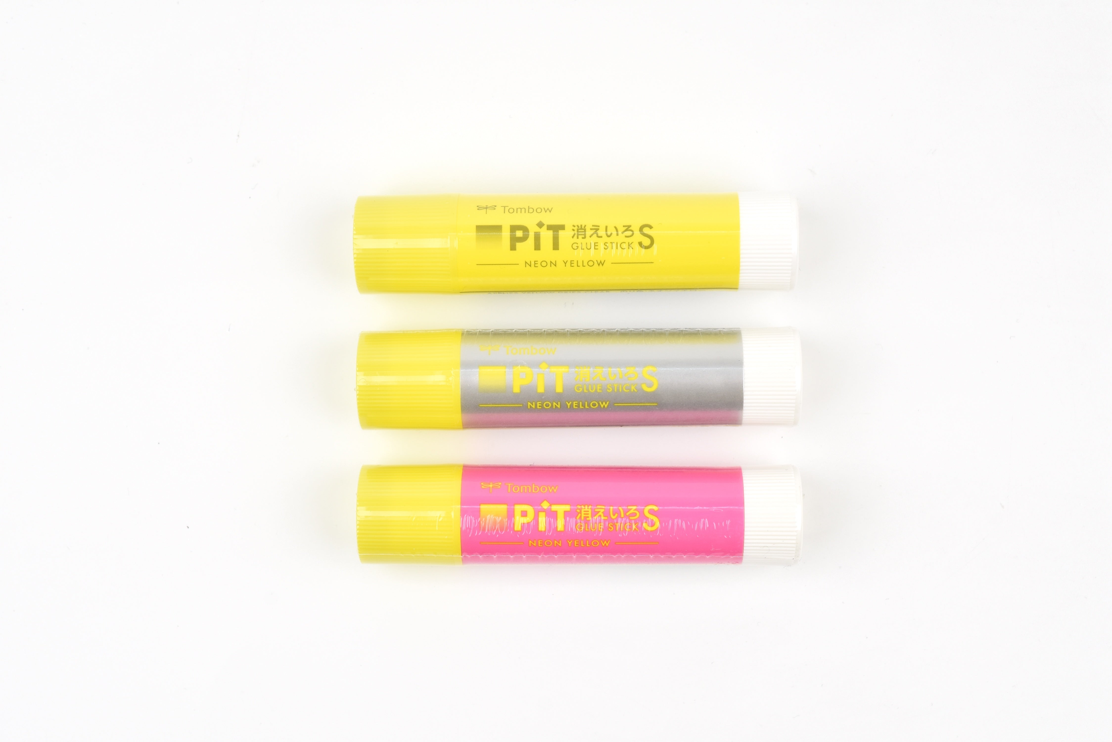Tombow Glue Stick - PiT Kieiro Neon Yellow