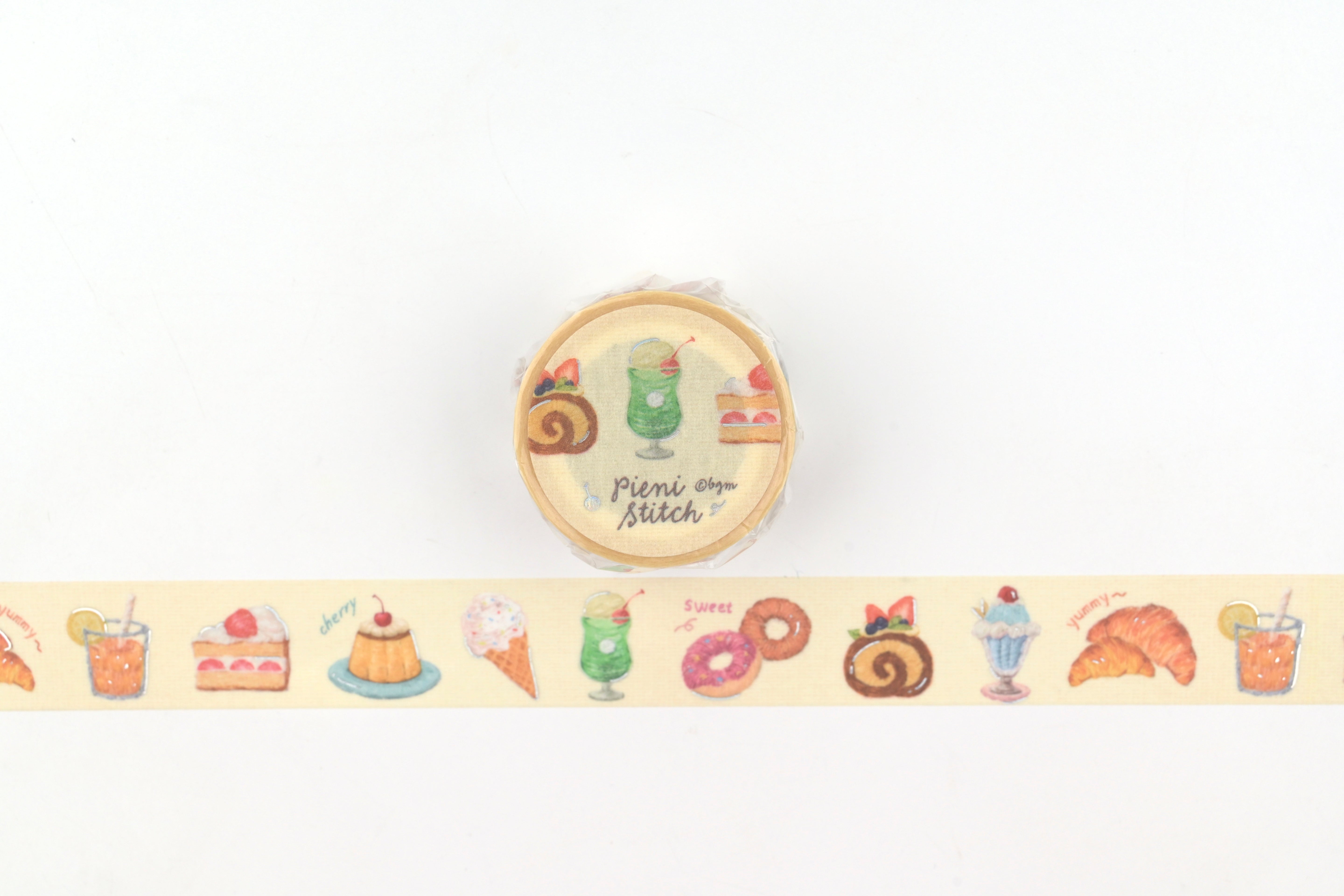 BGM Washi Tape - Foil Stamping - Pieni Stitch - Small Cafe