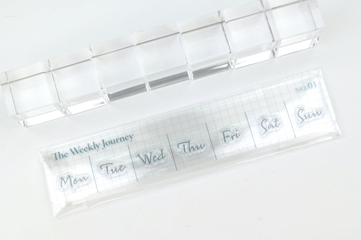 Clear stamp arrangement